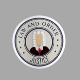 Law & Order Sticker